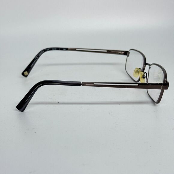 Marchon NYC EAST SIDE STANTON 033 Brown Authentic 54-18-140 Eyeglasses H15420 - Picture 4 of 7